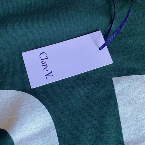 Clare V Sweatshirt, size L, NWT - Picture 3 of 7